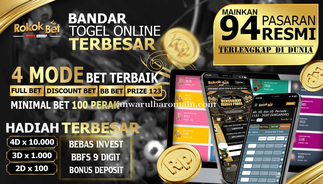 Rokokbet Daftar Agen Togel Online Terpercaya